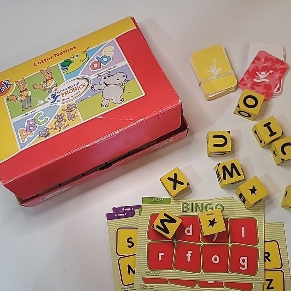 HOOKED ON PHONICS Letter Names Preschool Learning Set